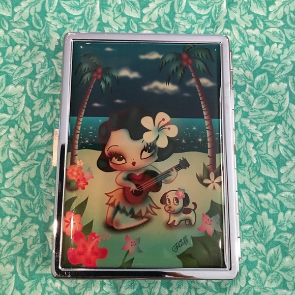 Fluff Hula Metal Wallet - Picture 2 of 3